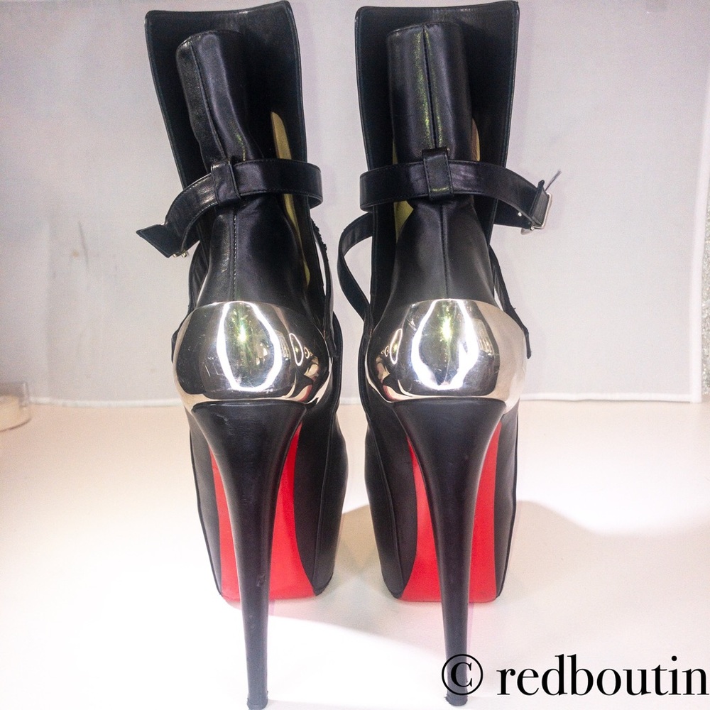 🔴SOLD🔴Louboutin Black Equestria 160 Boots - Picture 4 of 8